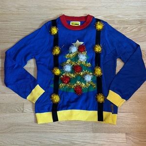 Men’s Ugly Christmas Tree Sweater
